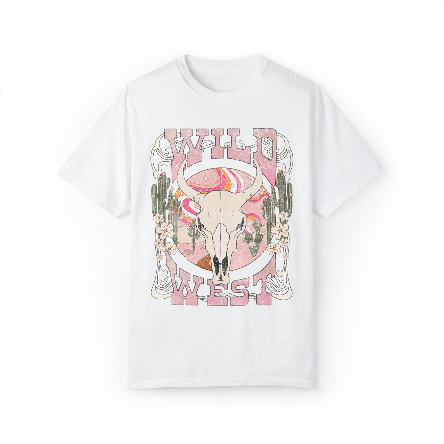Wild West Western Comfort Colors Graphic T-Shirt
