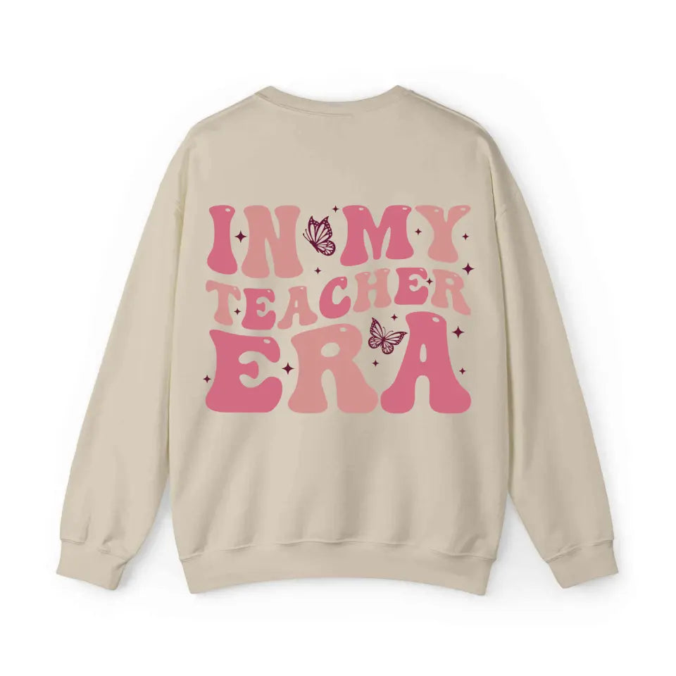 In My Teacher Era Personalized Swiftie Sweatshirt