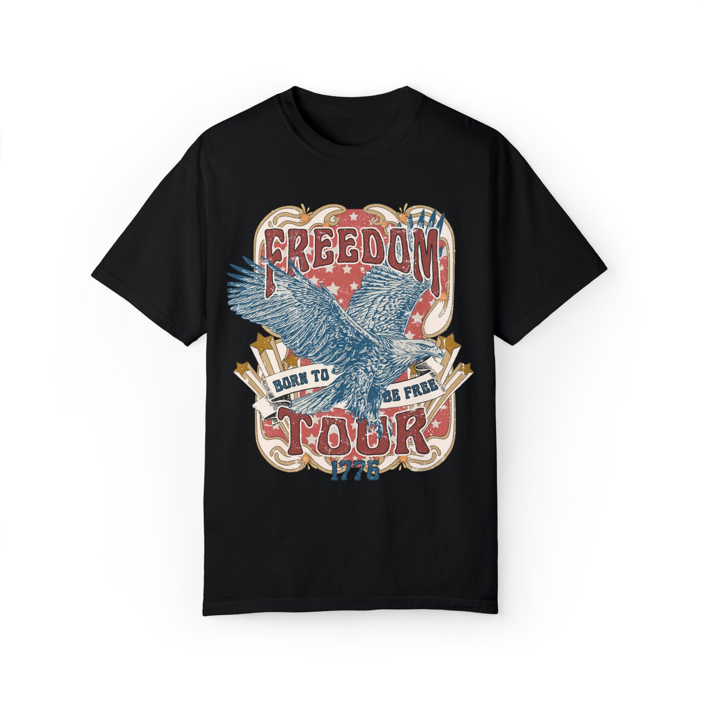 Freedom Tour Americana Comfort Colors Graphic T-Shirt