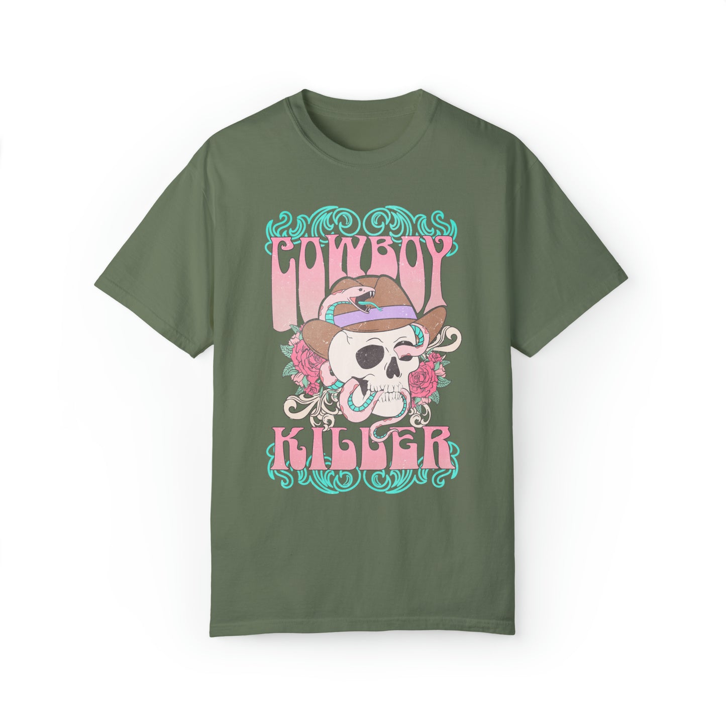 Comfort Colors Western Cowboy Killer Graphic T-Shirt