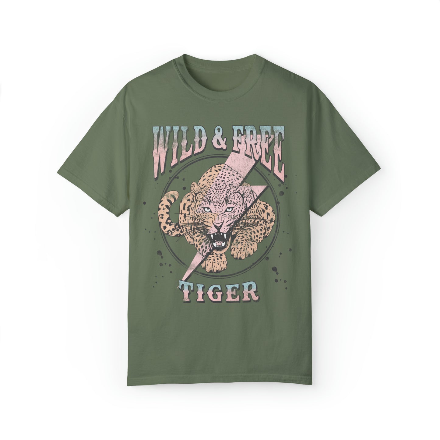 Wild & Free Comfort Colors Graphic T-shirt