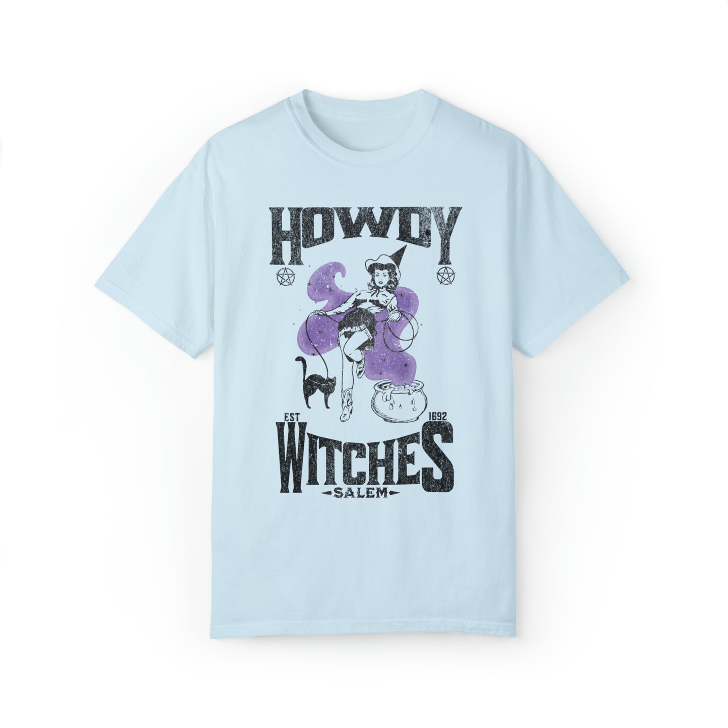 Howdy Witches Halloween Comfort Colors Graphic T-shirt