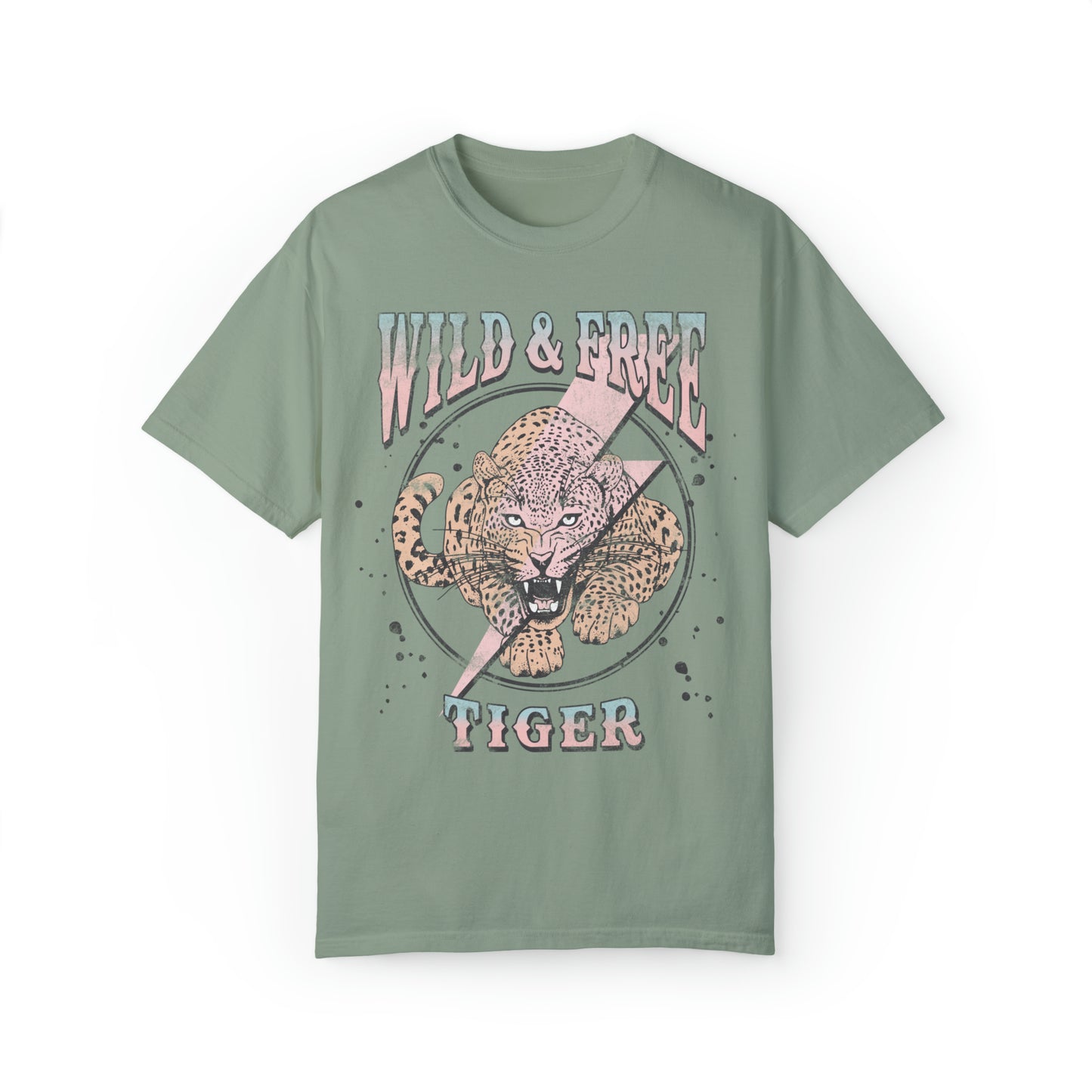 Wild & Free Comfort Colors Graphic T-shirt