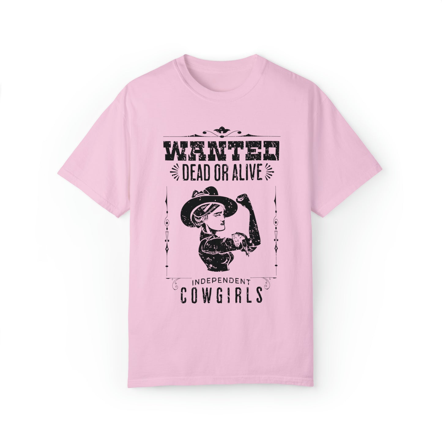 Wanted Dead Or Alive Western Comfort Colors Graphic T-Shirt