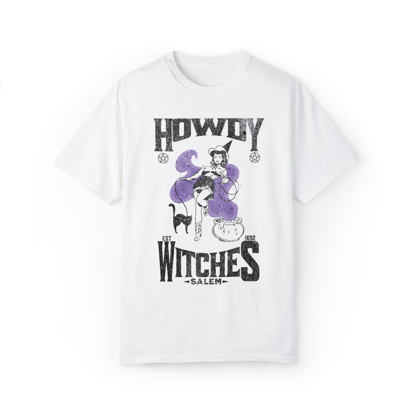 Howdy Witches Halloween Comfort Colors Graphic T-shirt