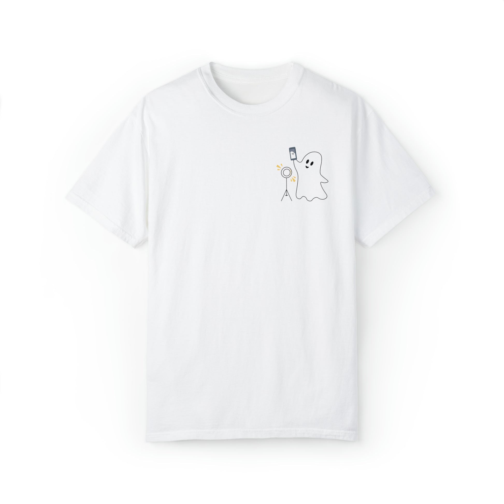 Influencer Cute Ghost Halloween Shirt in White