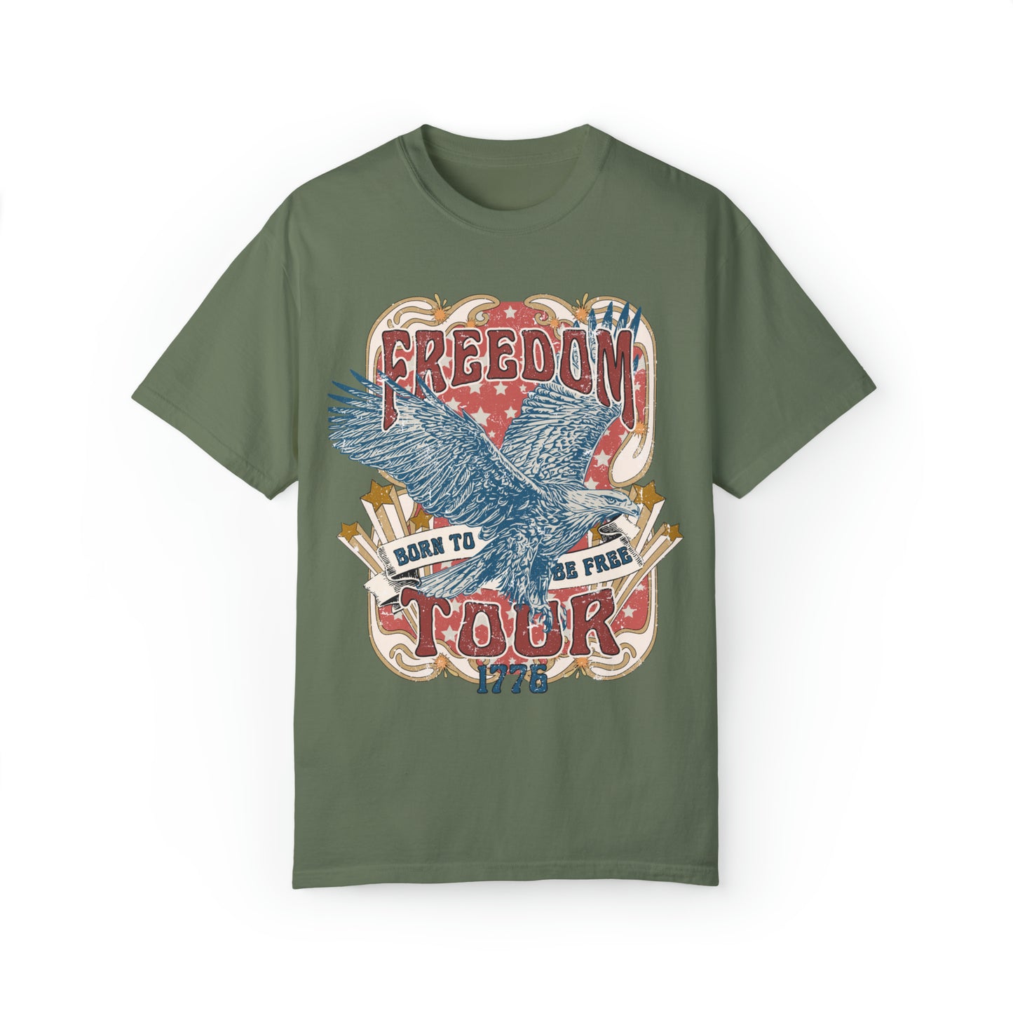 Freedom Tour Americana Comfort Colors Graphic T-Shirt