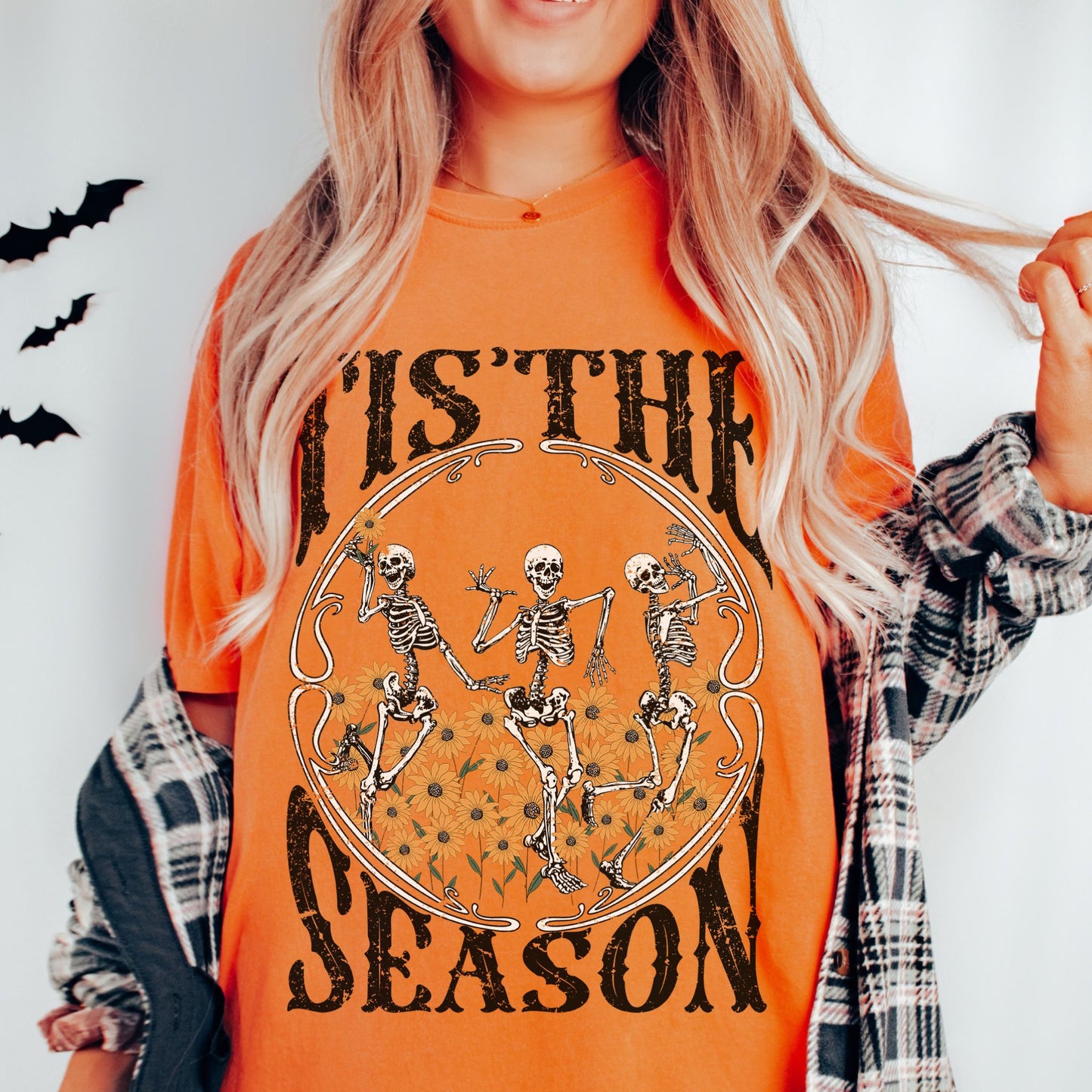 Tis The Season Halloween Comfort Colors T-Shirt