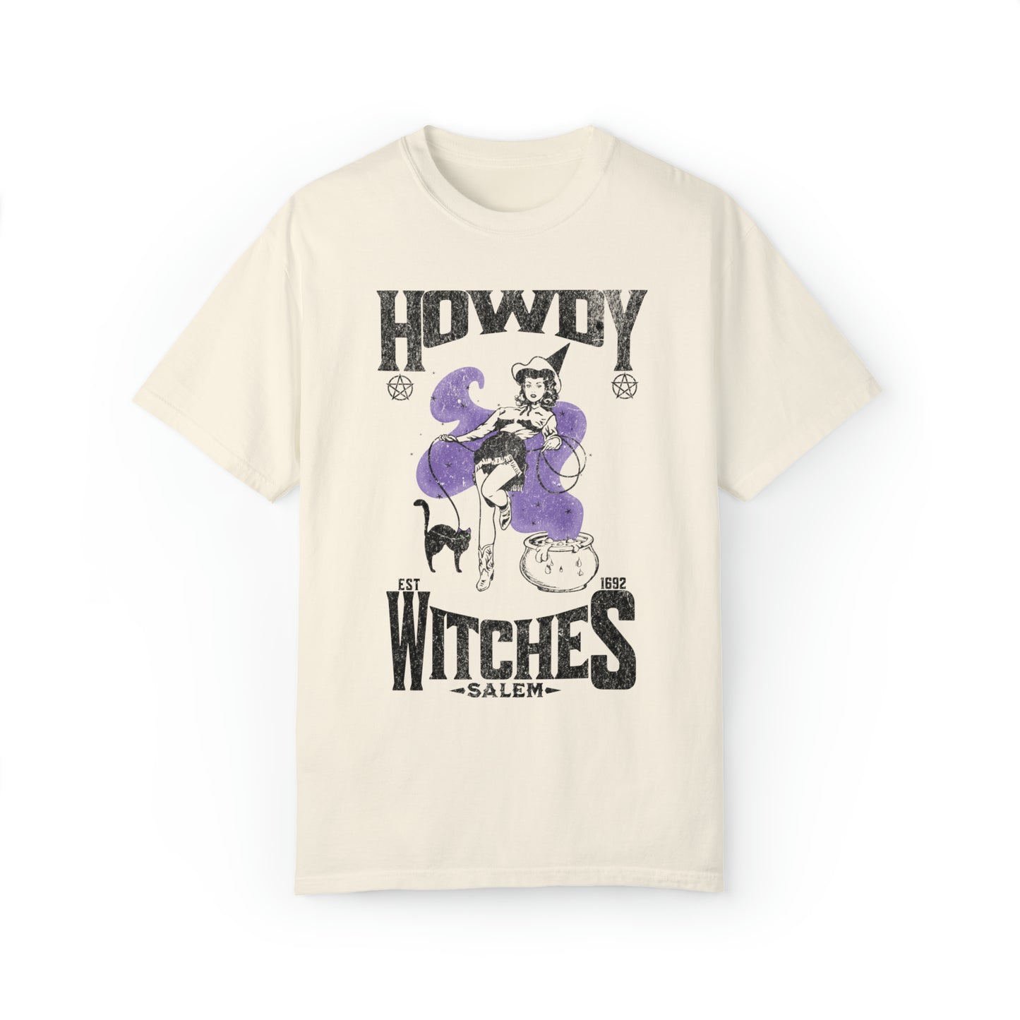 Howdy Witches Halloween Comfort Colors Graphic T-shirt