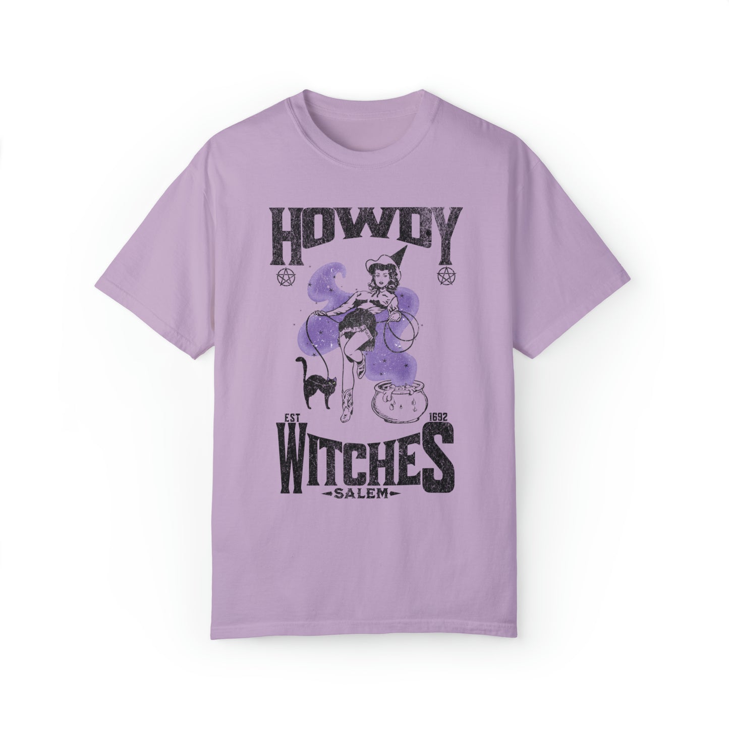 Howdy Witches Halloween Comfort Colors Graphic T-shirt