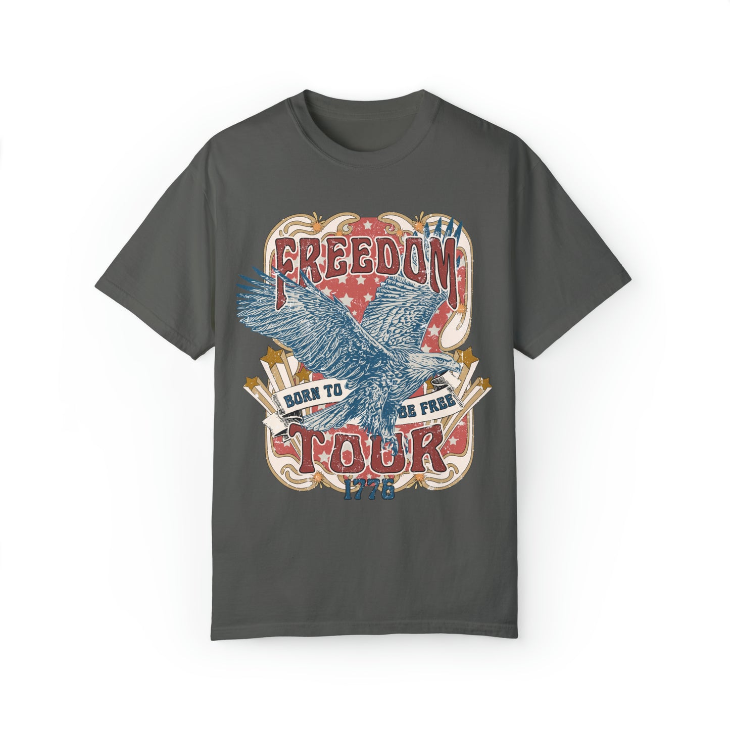 Freedom Tour Americana Comfort Colors Graphic T-Shirt