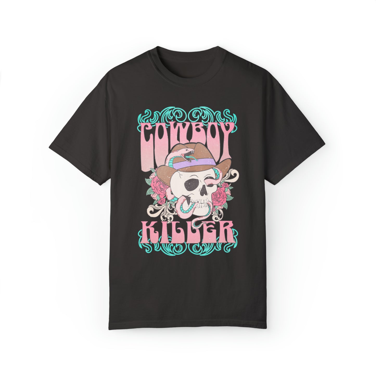 Comfort Colors Western Cowboy Killer Graphic T-Shirt