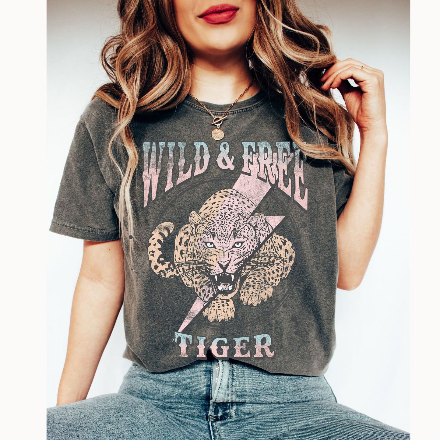 Wild & Free Comfort Colors Graphic T-shirt